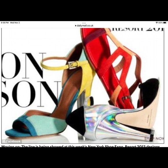 Rare Sigerson Morrison Corista Heels. - Picture 1 of 11